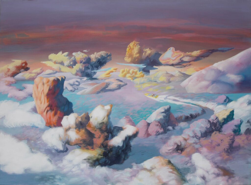 Landschaft mit Boot, Martin Schuster