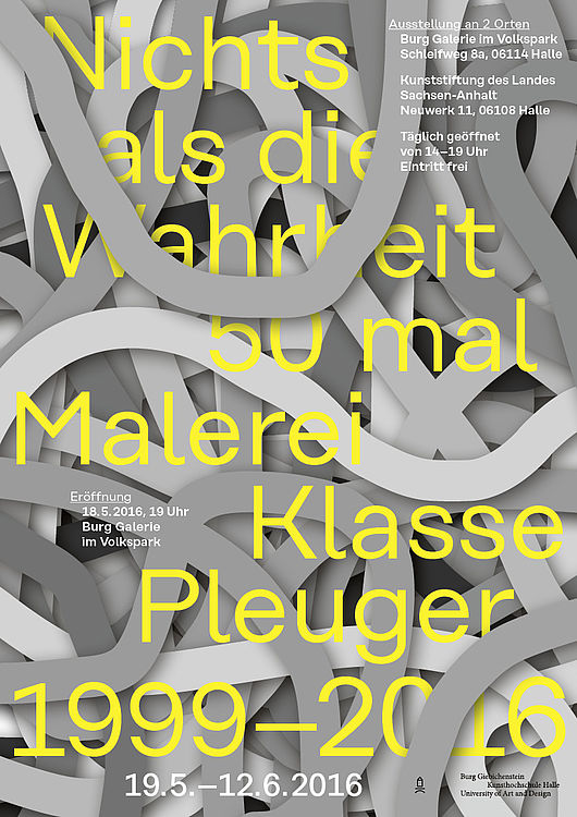 Nichts als die Wahrheit Ausstellungsflyer